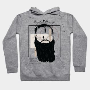 Bearded Alter ego version 8 Hoodie